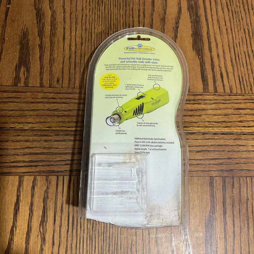 FURminator Yellow-Green Professional Nail Grinder